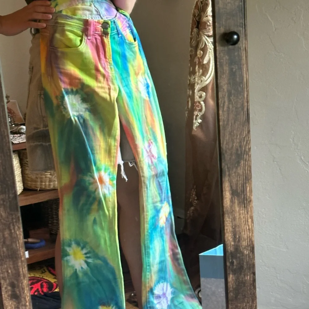 Custom Dyed JBrand Jeans - Picture 2 of 7